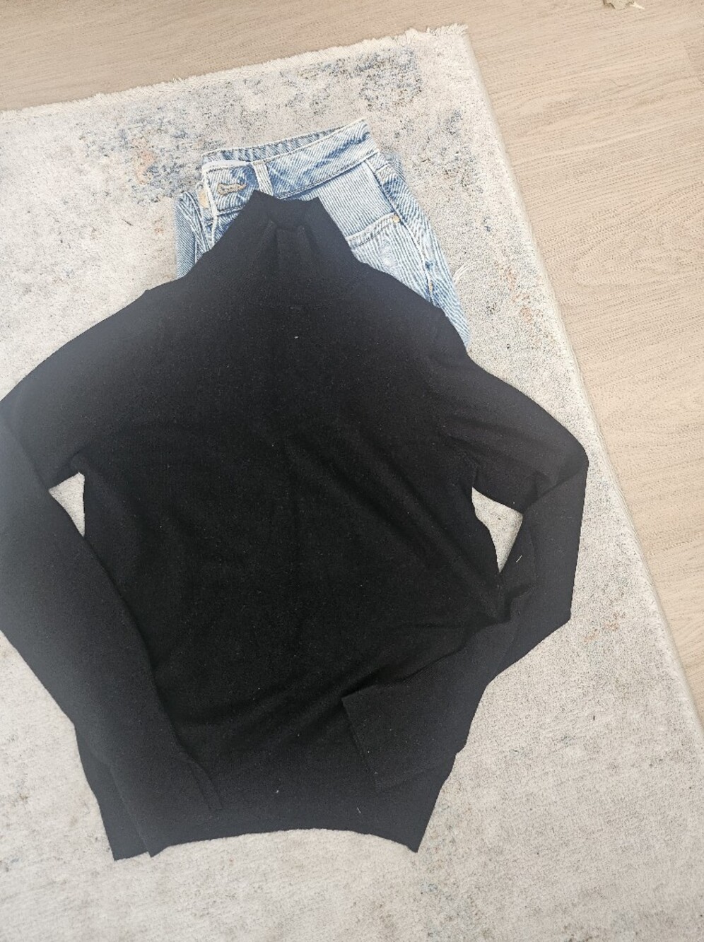 Zara Black Turtleneck Sweater - Women's